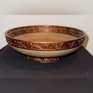 9” decorative bowl definitely vintage. Excellent condition
